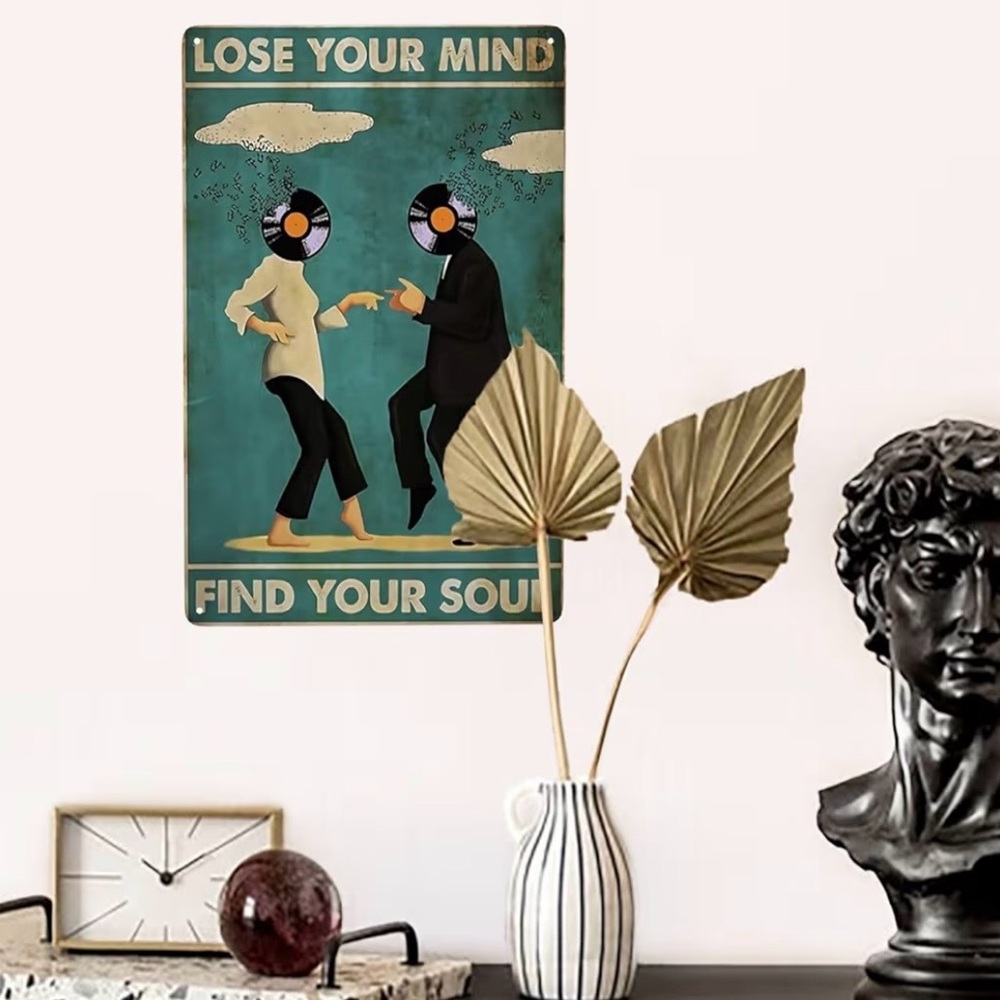 Dreacoss Pulp Fiction Lose Your Mind Find Your Soul Tin Signs Wall Art